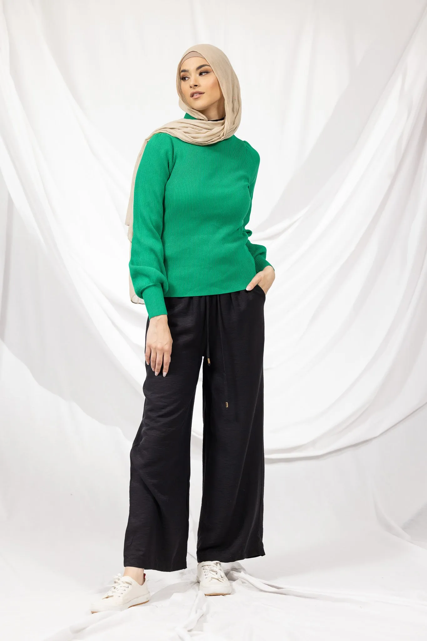 Alina Luxe Wide Leg Pants