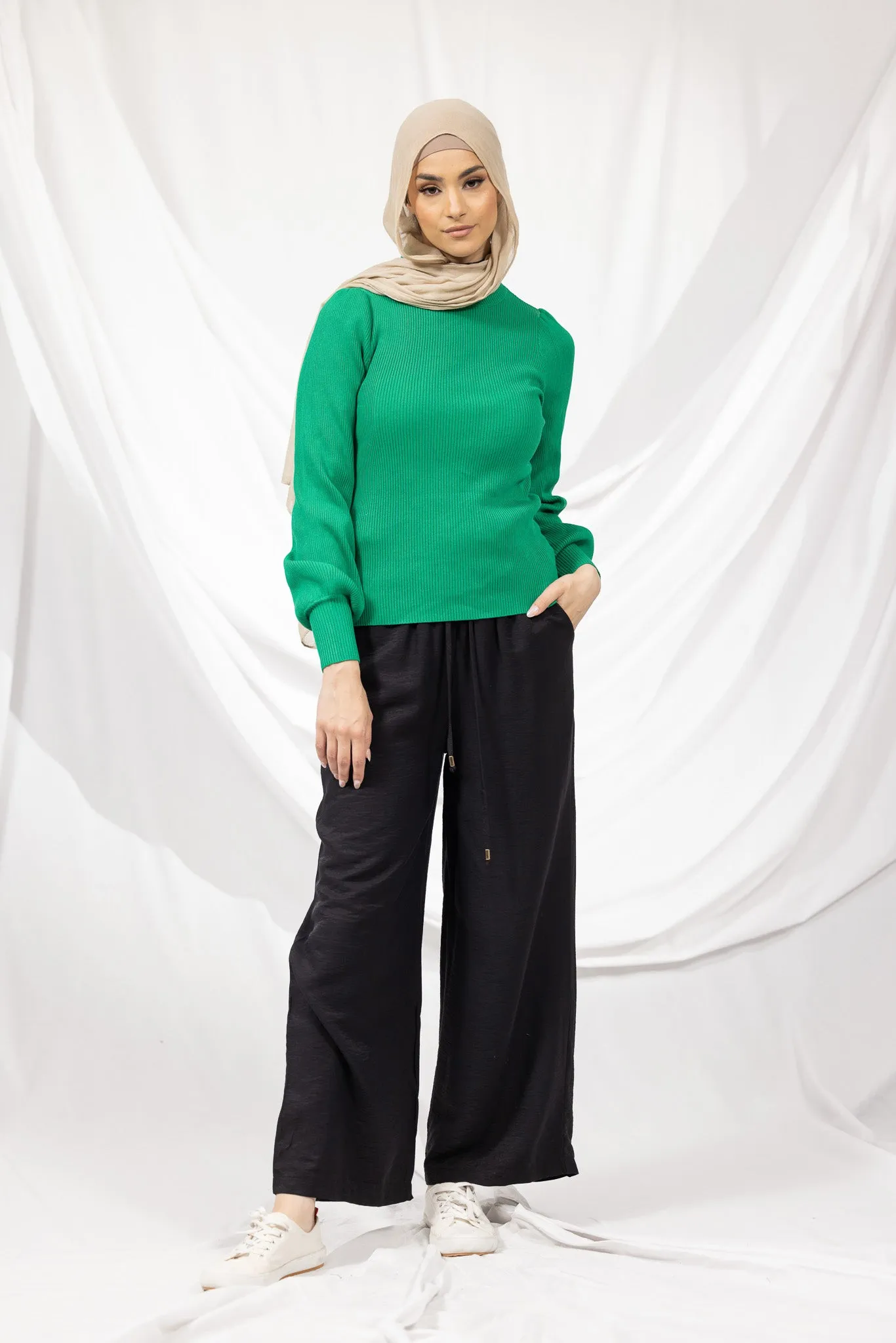 Alina Luxe Wide Leg Pants