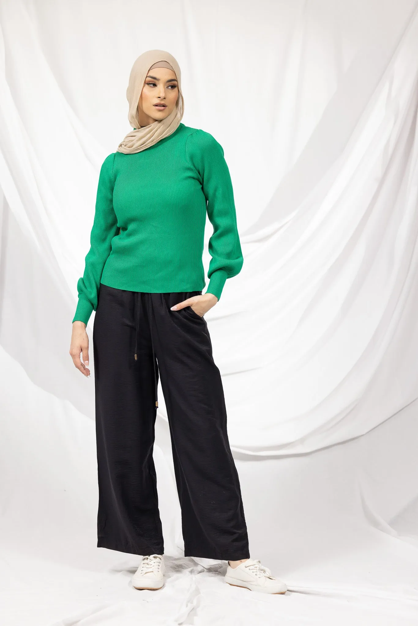 Alina Luxe Wide Leg Pants