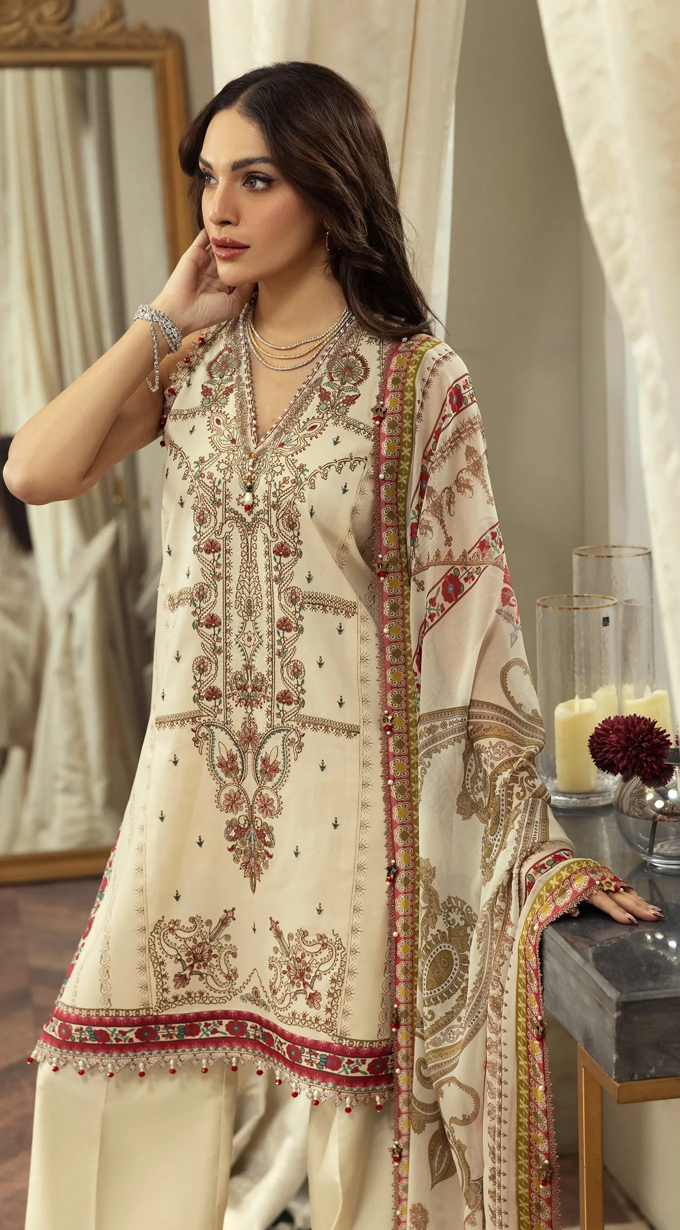 Anaya by Kiran Chaudhry Luxury Lawn Eid Collection – MANAL