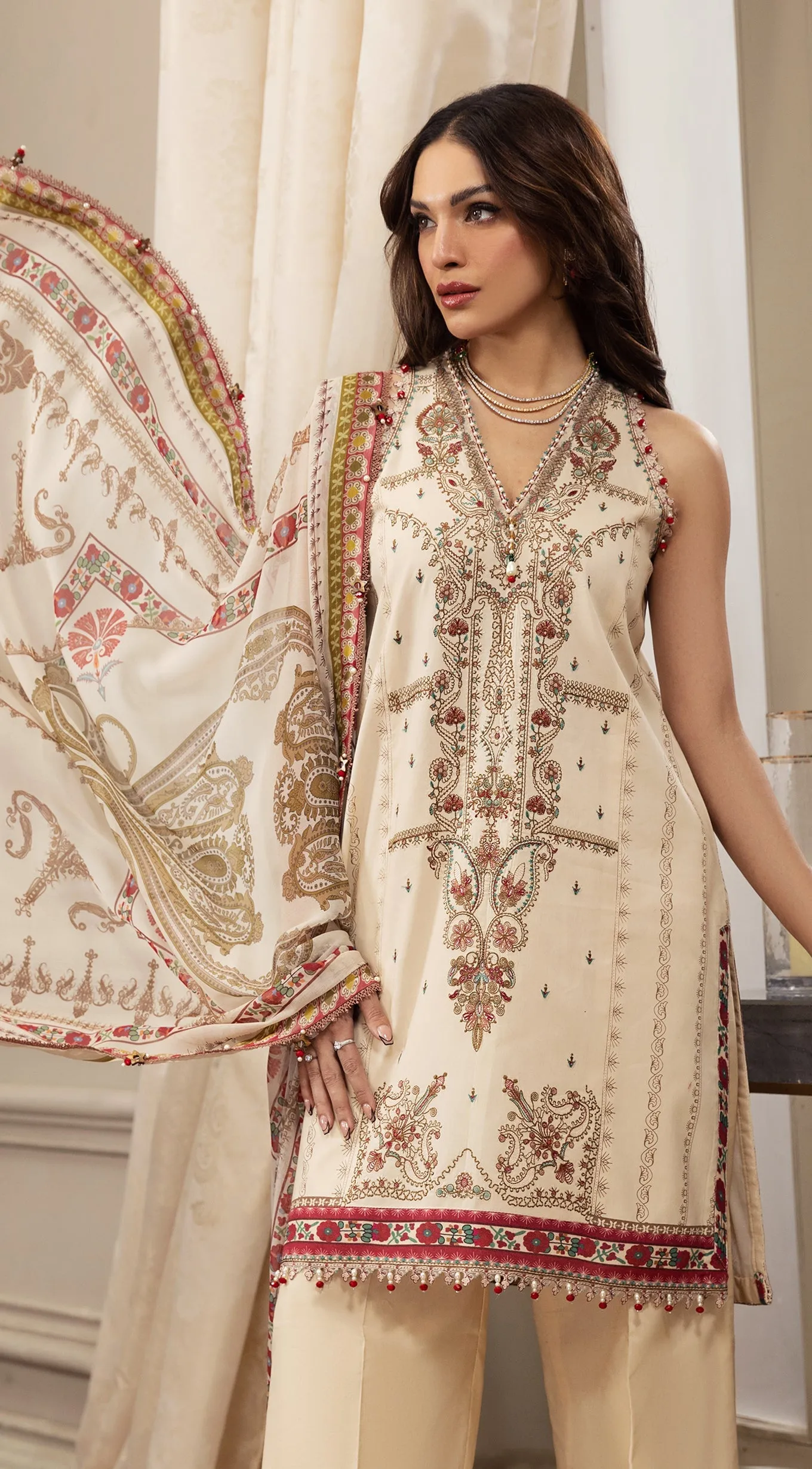 Anaya by Kiran Chaudhry Luxury Lawn Eid Collection – MANAL