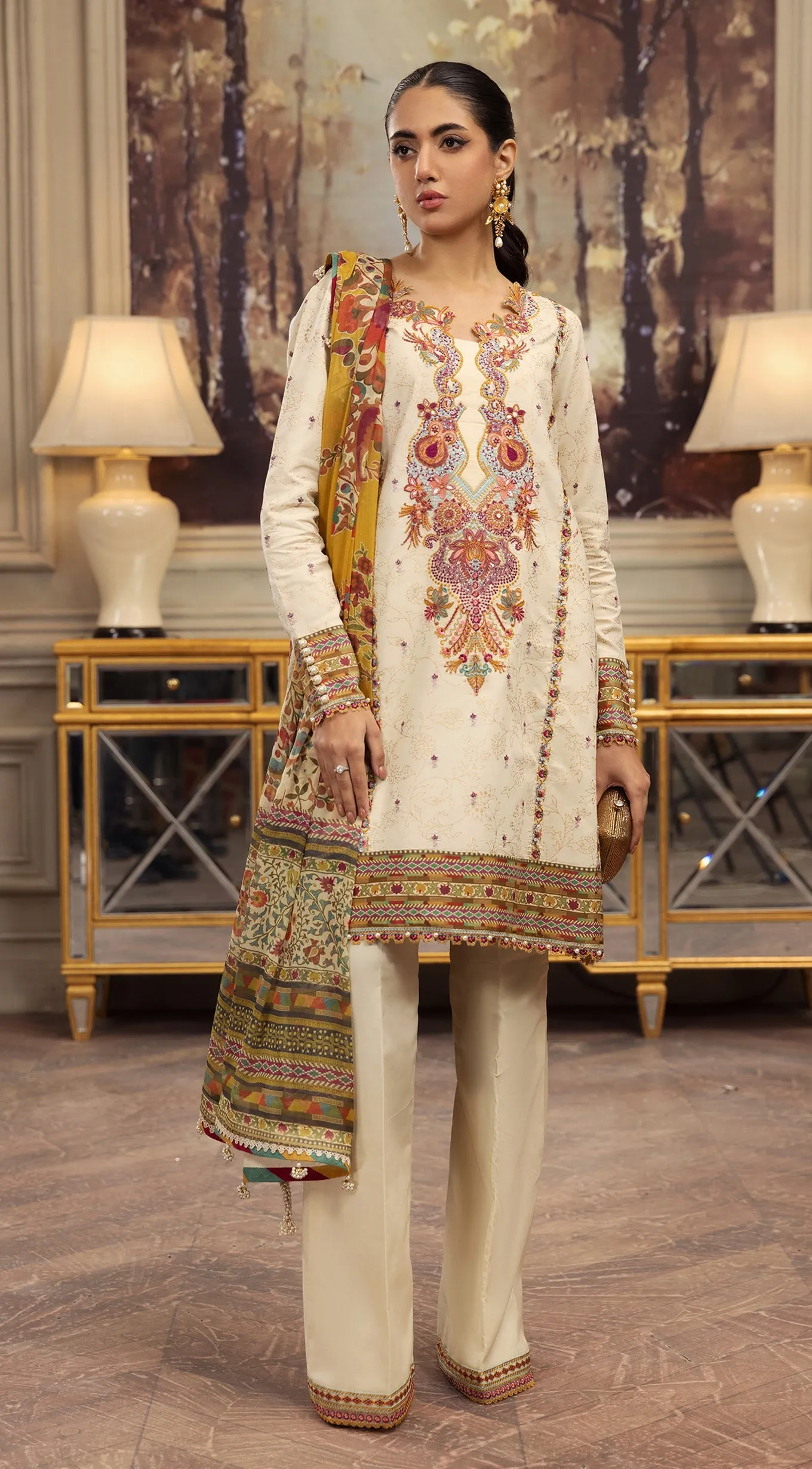 Anaya by Kiran Chaudhry Luxury Lawn Eid Collection – YANA