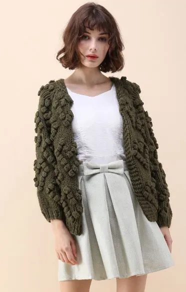 Balaia - Knitted cosy cardigan