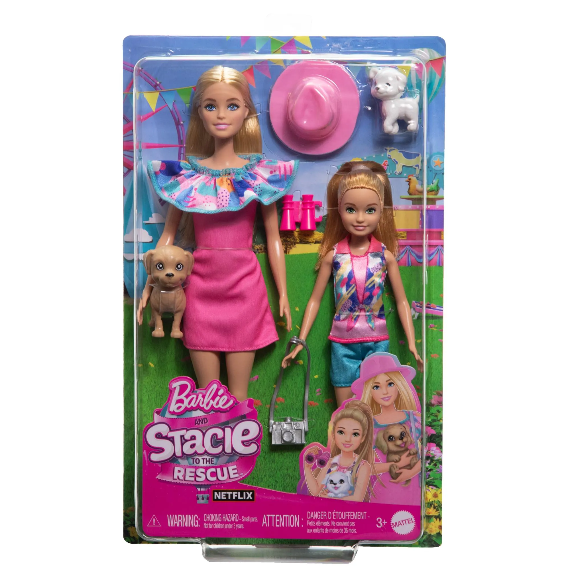 Barbie And Stacie To The Rescue Dolls 2 Pack