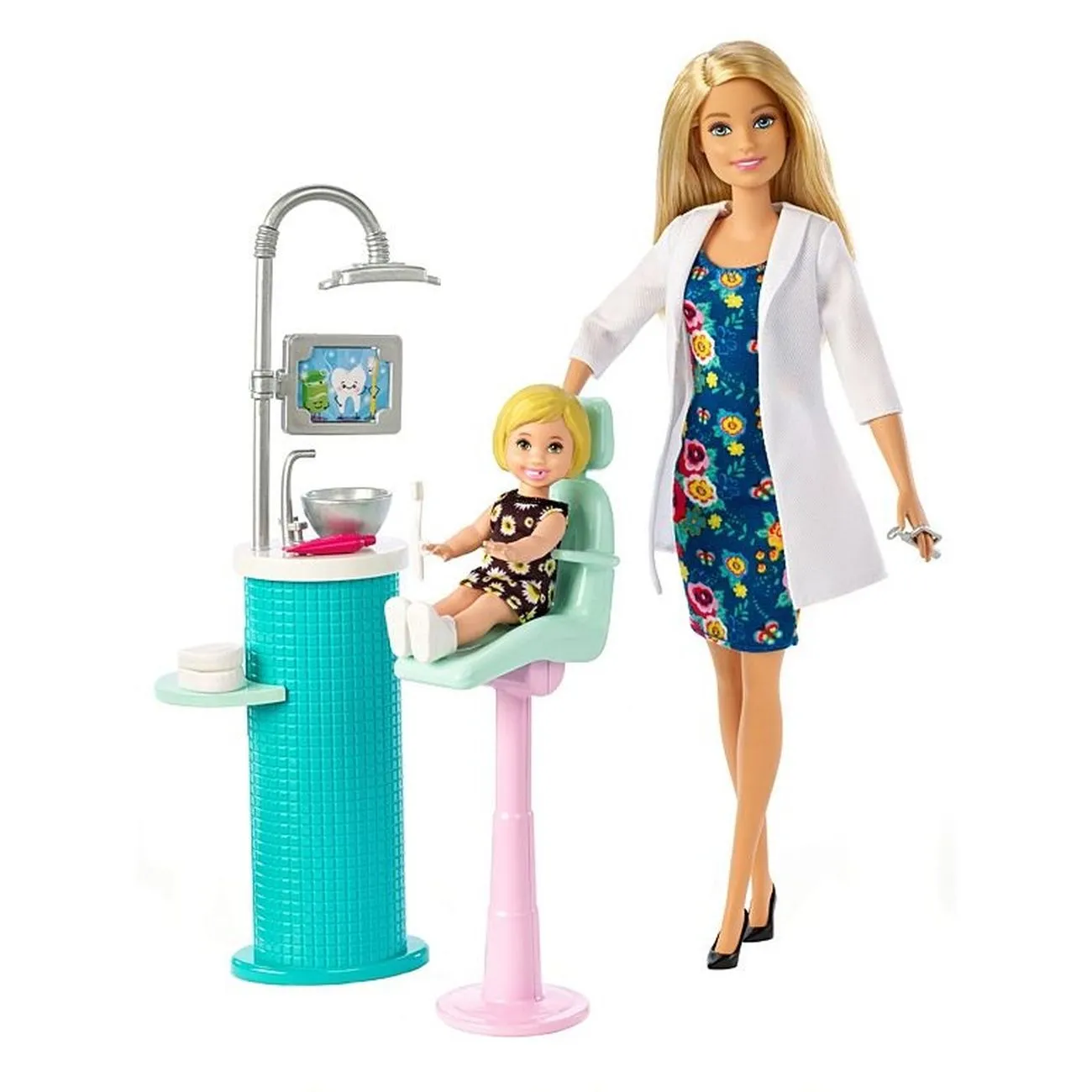 Barbie Career Doll & Playset Dentist Blonde Hair