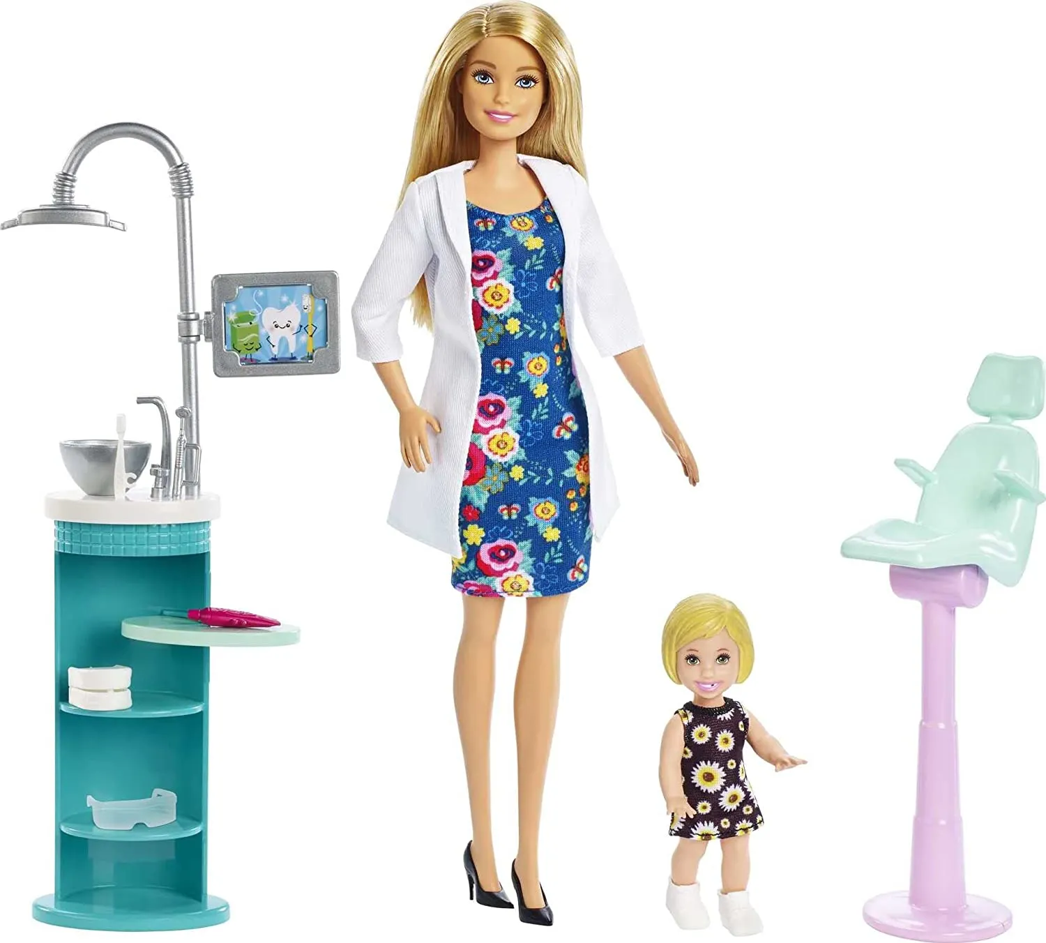 Barbie Career Doll & Playset Dentist Blonde Hair