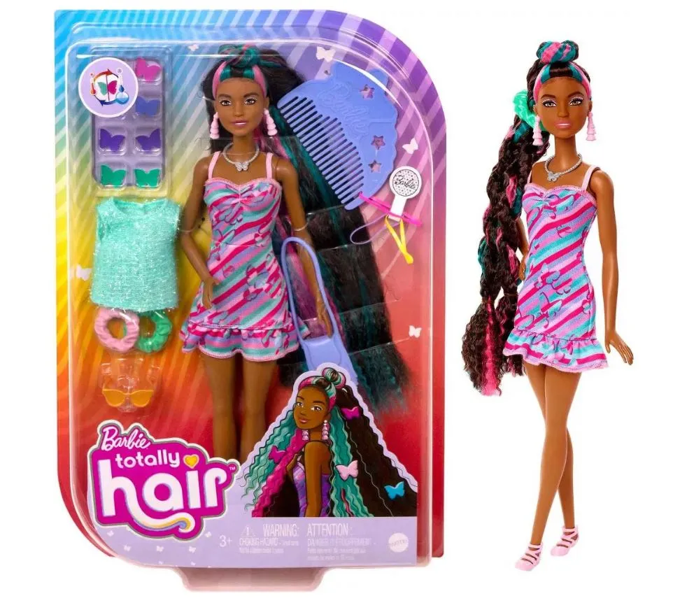 Barbie Totally Hair Doll Butterfly Themed