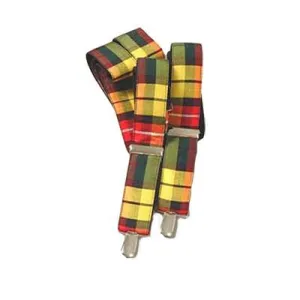 Campbell Dress Modern Tartan Suspenders