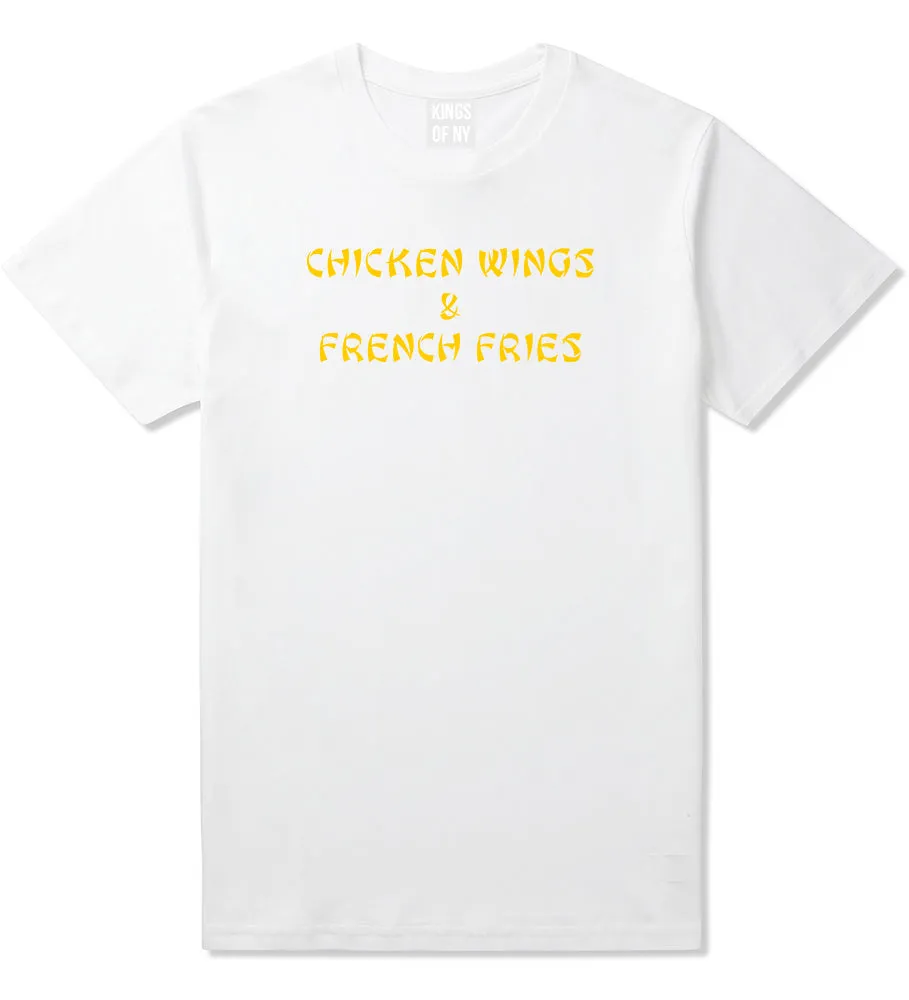 Chicken Wings And French Fries T-Shirt