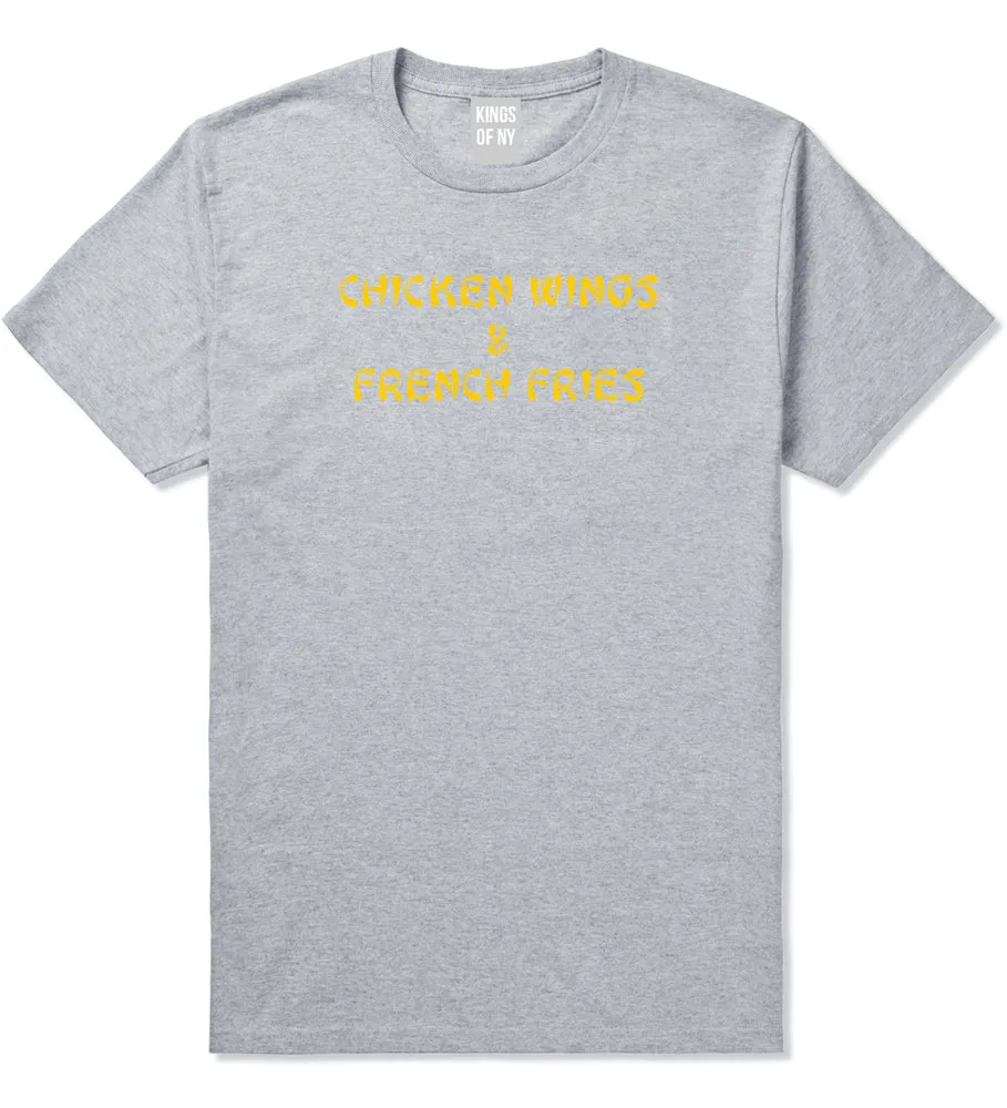 Chicken Wings And French Fries T-Shirt