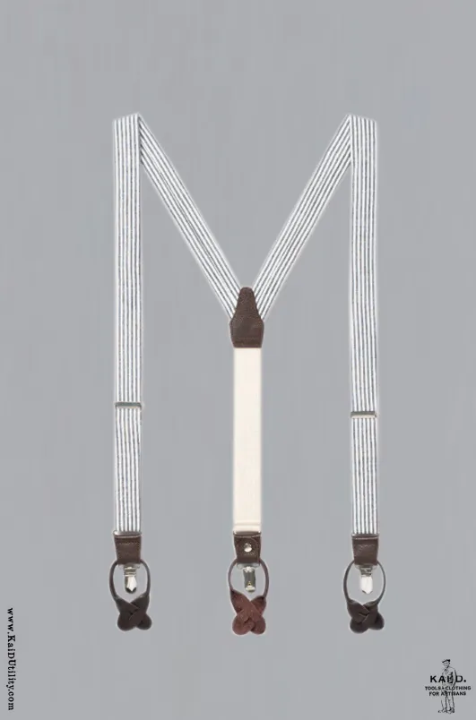 Classic Suspenders - Seersuckers