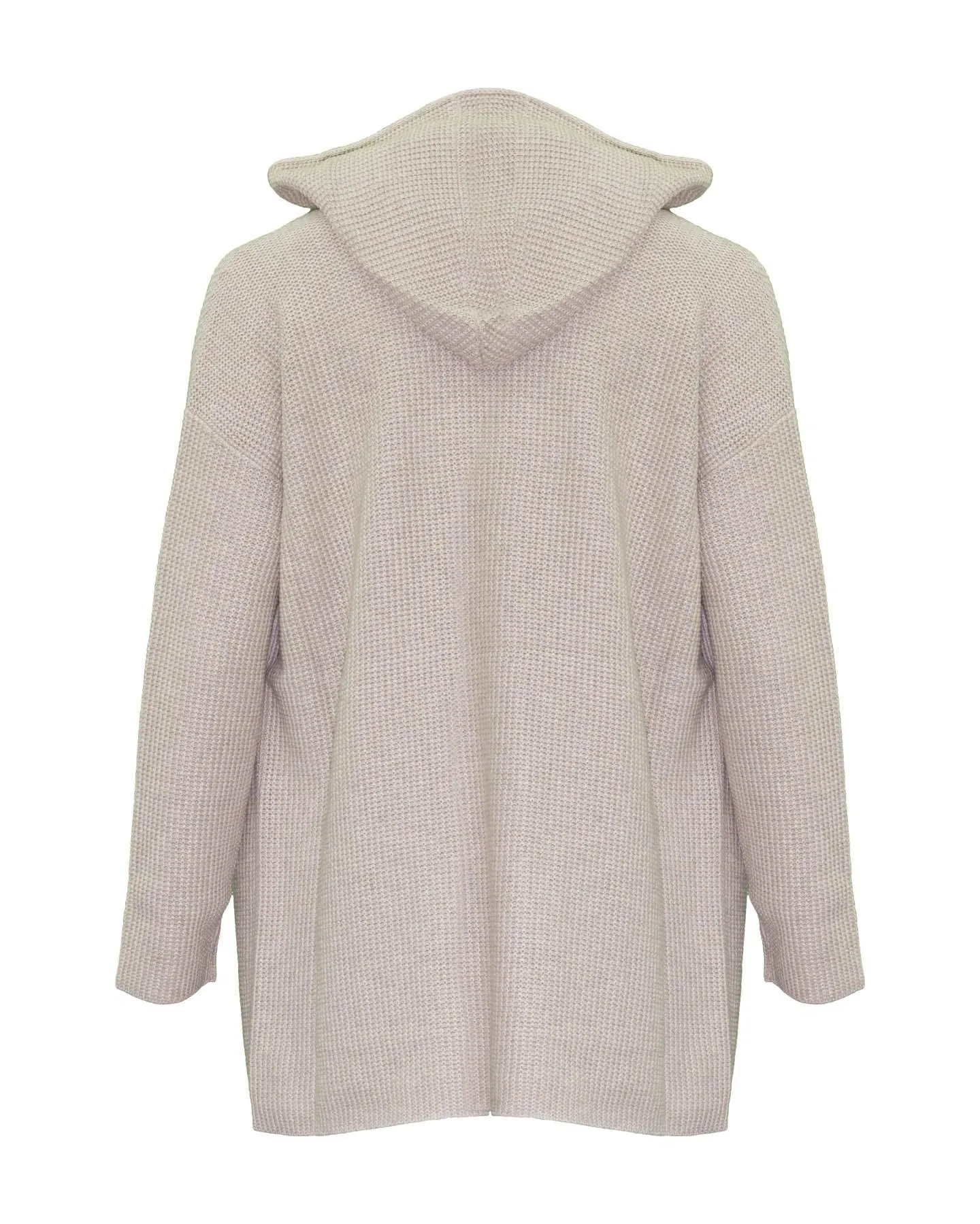 Cotton Hooded Cardigan