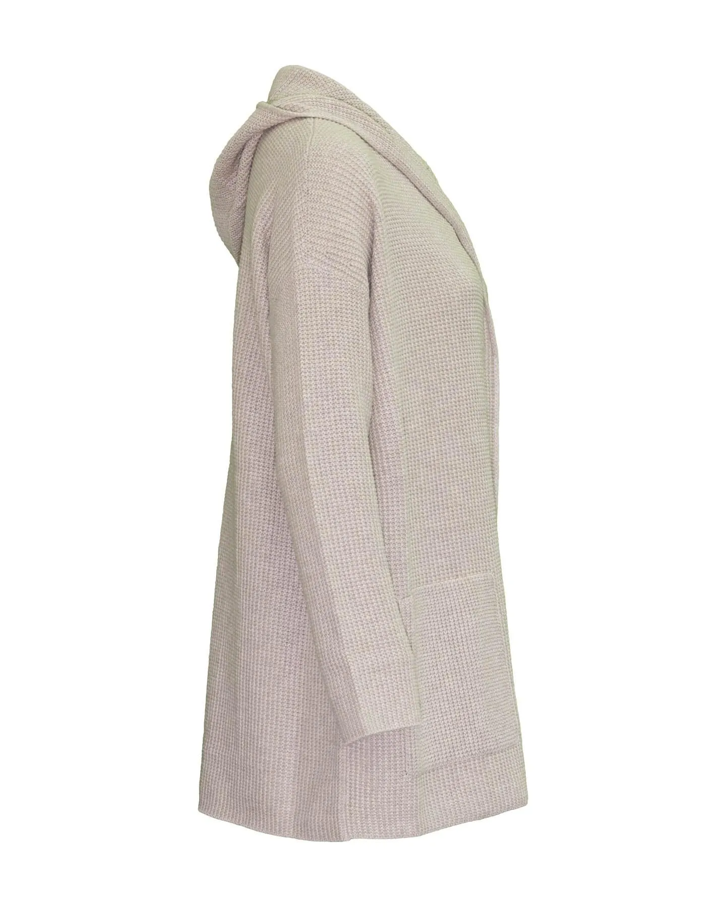 Cotton Hooded Cardigan