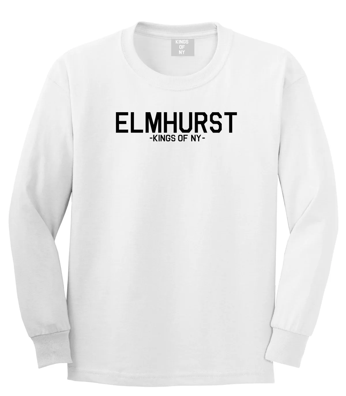 Elmhurst Queens New York Mens Long Sleeve T-Shirt