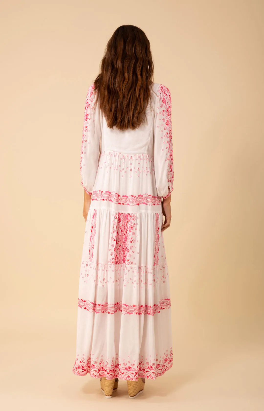 Emery Embroidered Maxi Dress