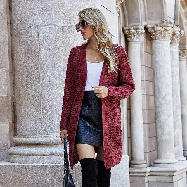 Fashion Oversized Cardigan