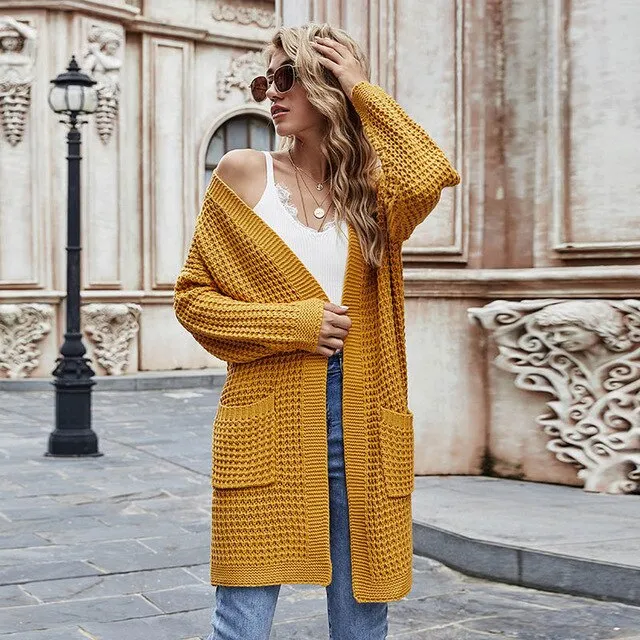 Fashion Oversized Cardigan