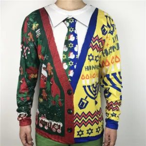 Funny Cardigan Print. A Must Hanukkah Gift !