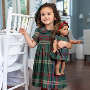 Holiday Tartan Doll Dress