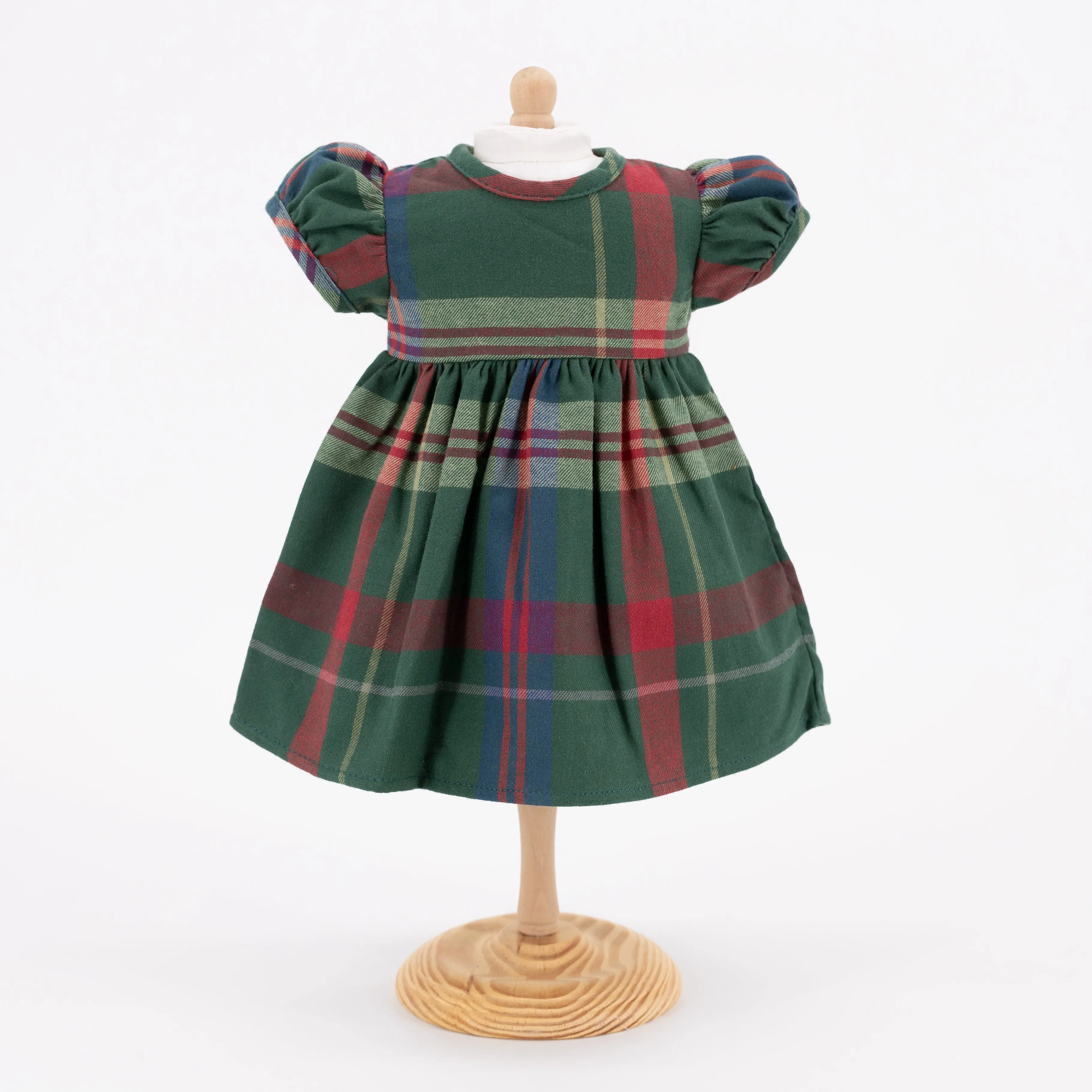 Holiday Tartan Doll Dress