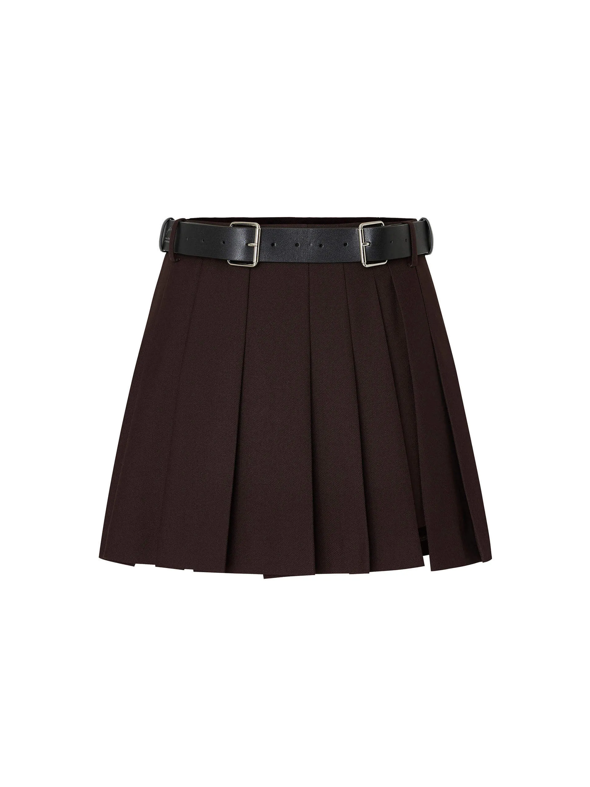 Irregular Pleated Skirt