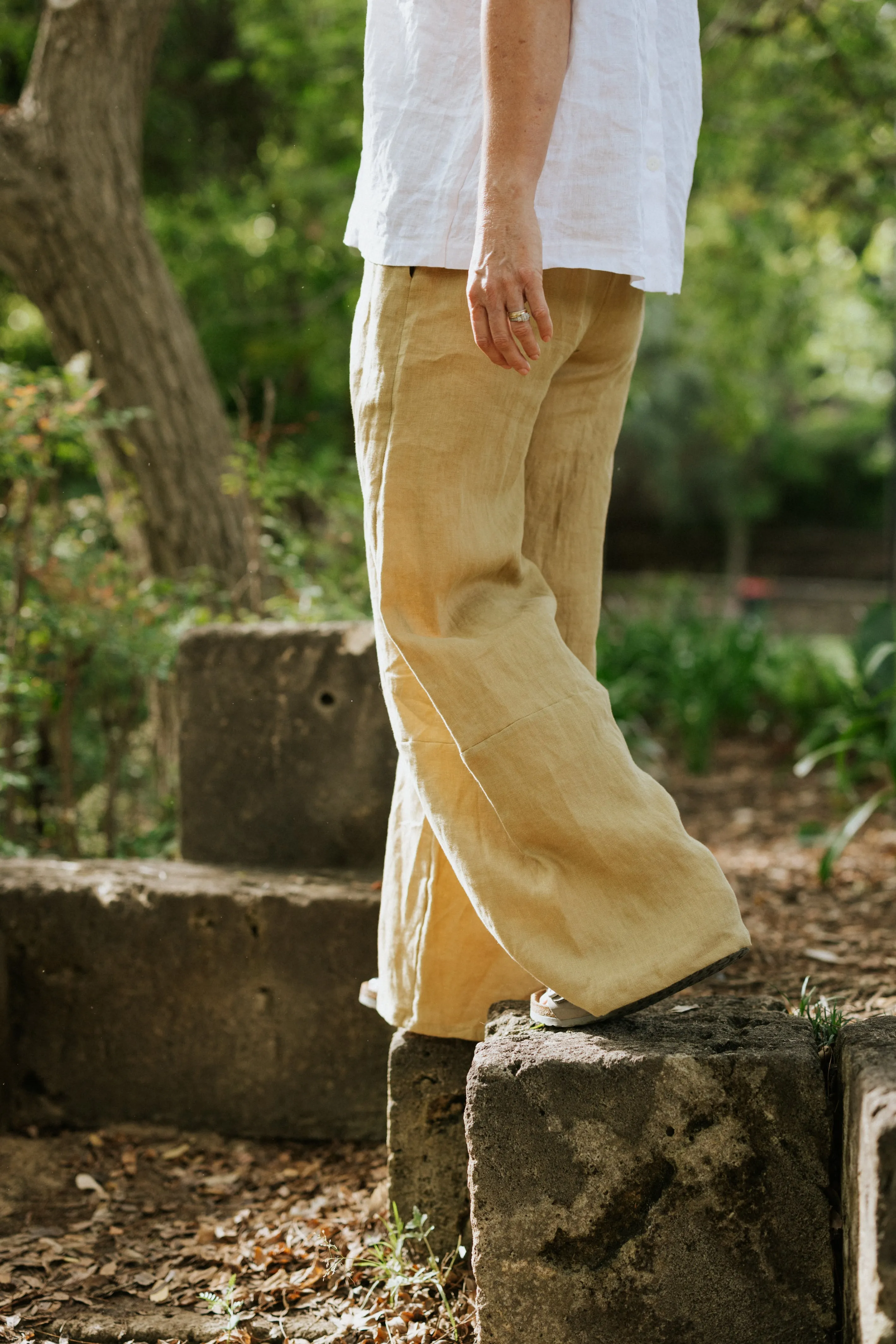 LILA WIDE LEG PANT 02 - SAHARA