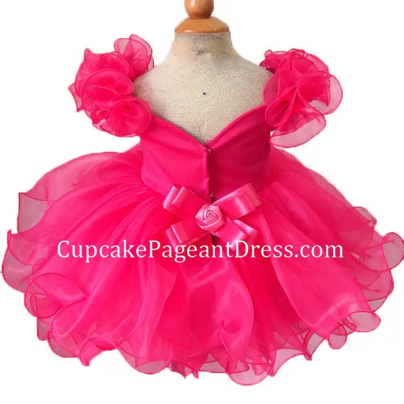 Little Girls/Toddler/Baby Girl Natural Baby Doll Pageant Dress