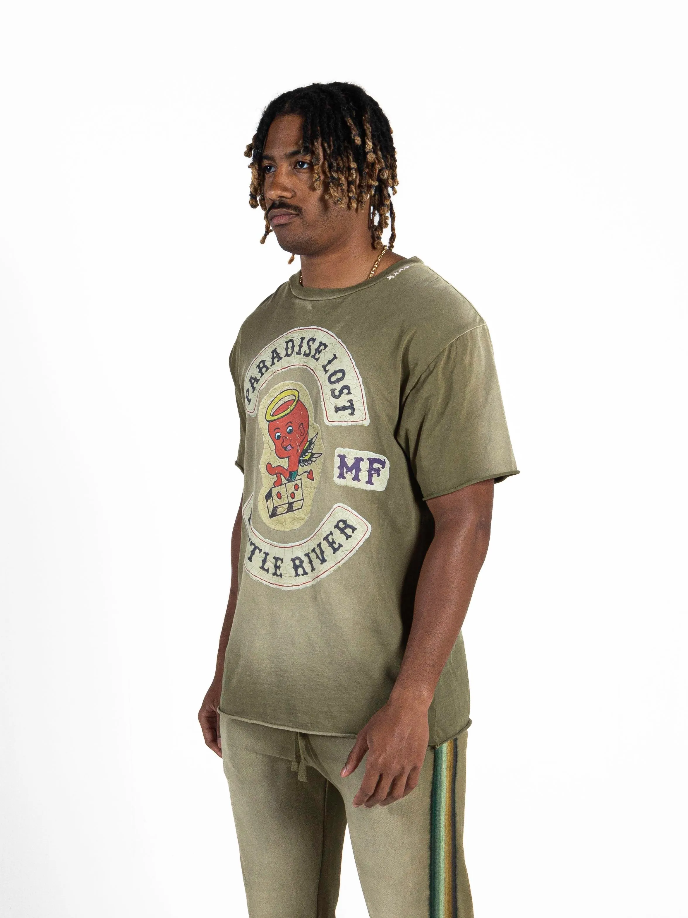 Little River T-shirt - Defender Green