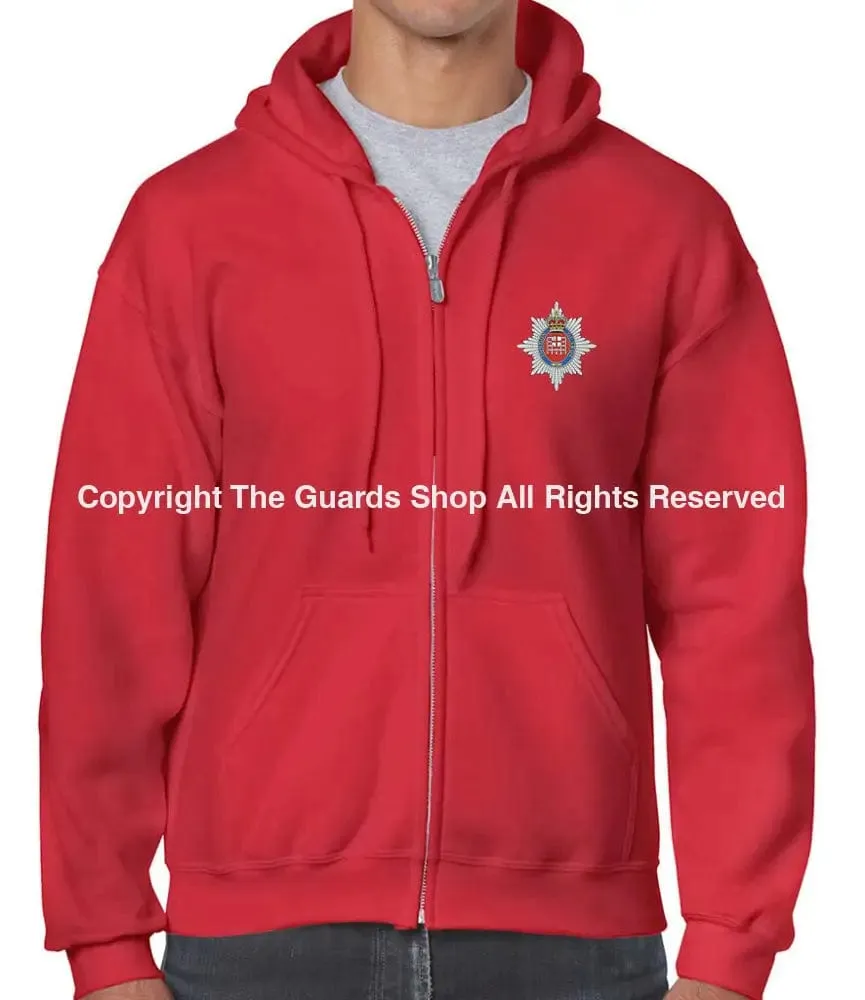 London Guards Unisex Full Zip Hoodie