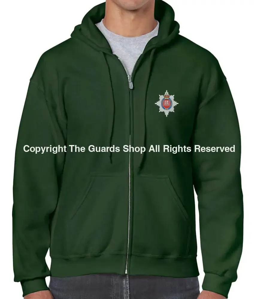 London Guards Unisex Full Zip Hoodie