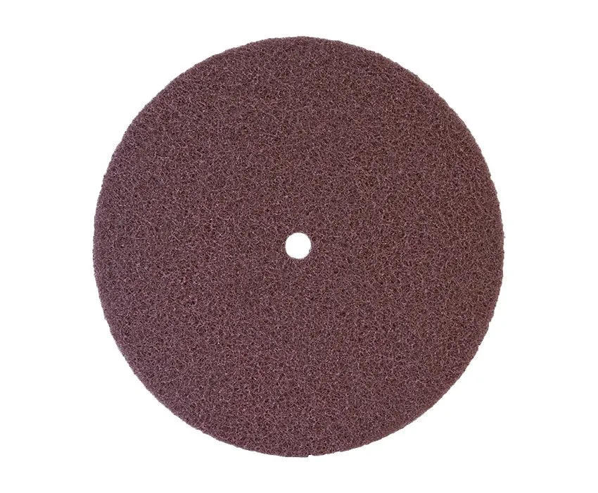 Merit Abrasive Scotch Brite Discs 8" x 1/2" Very Fine A/O