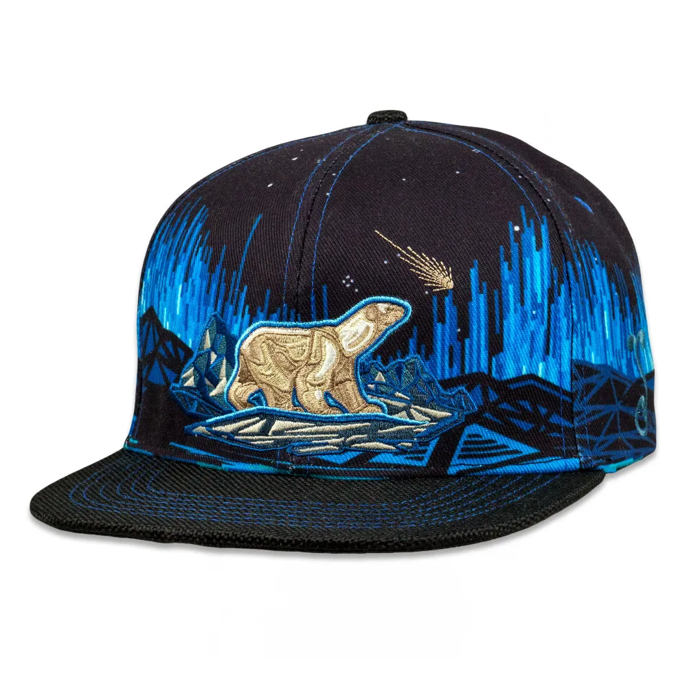 Mugwort Polar Bear Snapback Hat