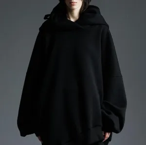 Neoprene Extra Large Hoodie Black