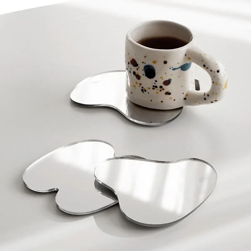 Nordic Irregular Mirror Drink Coaster