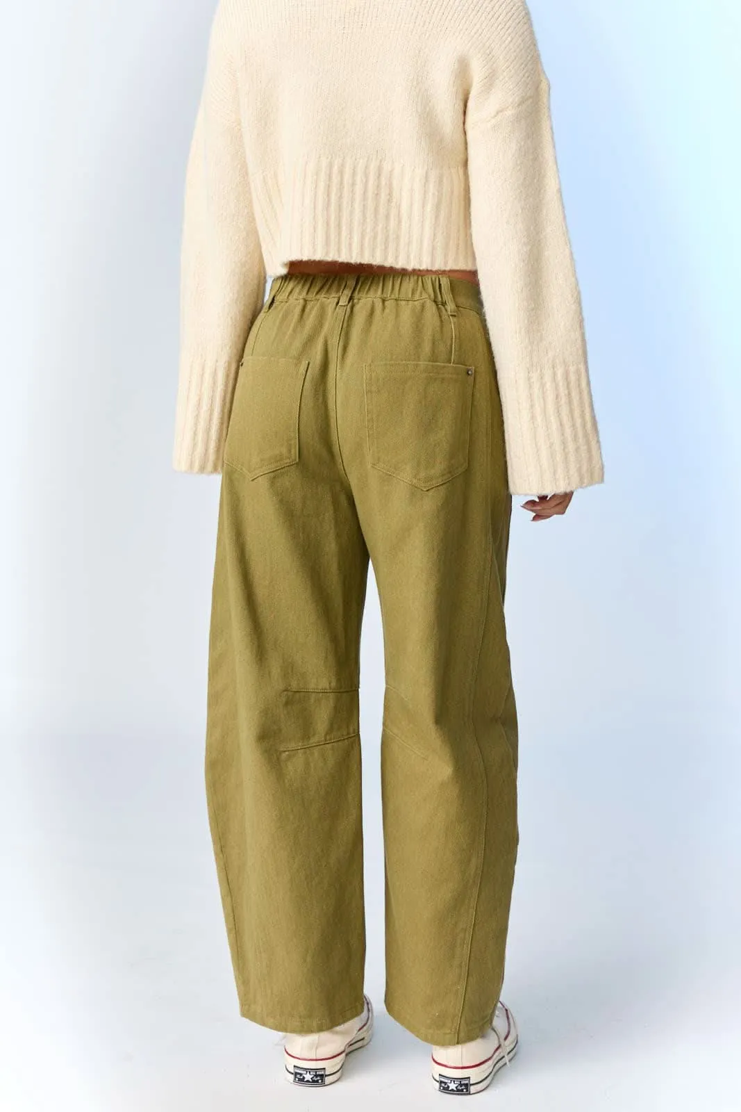 Olive Nora Barrel Pants