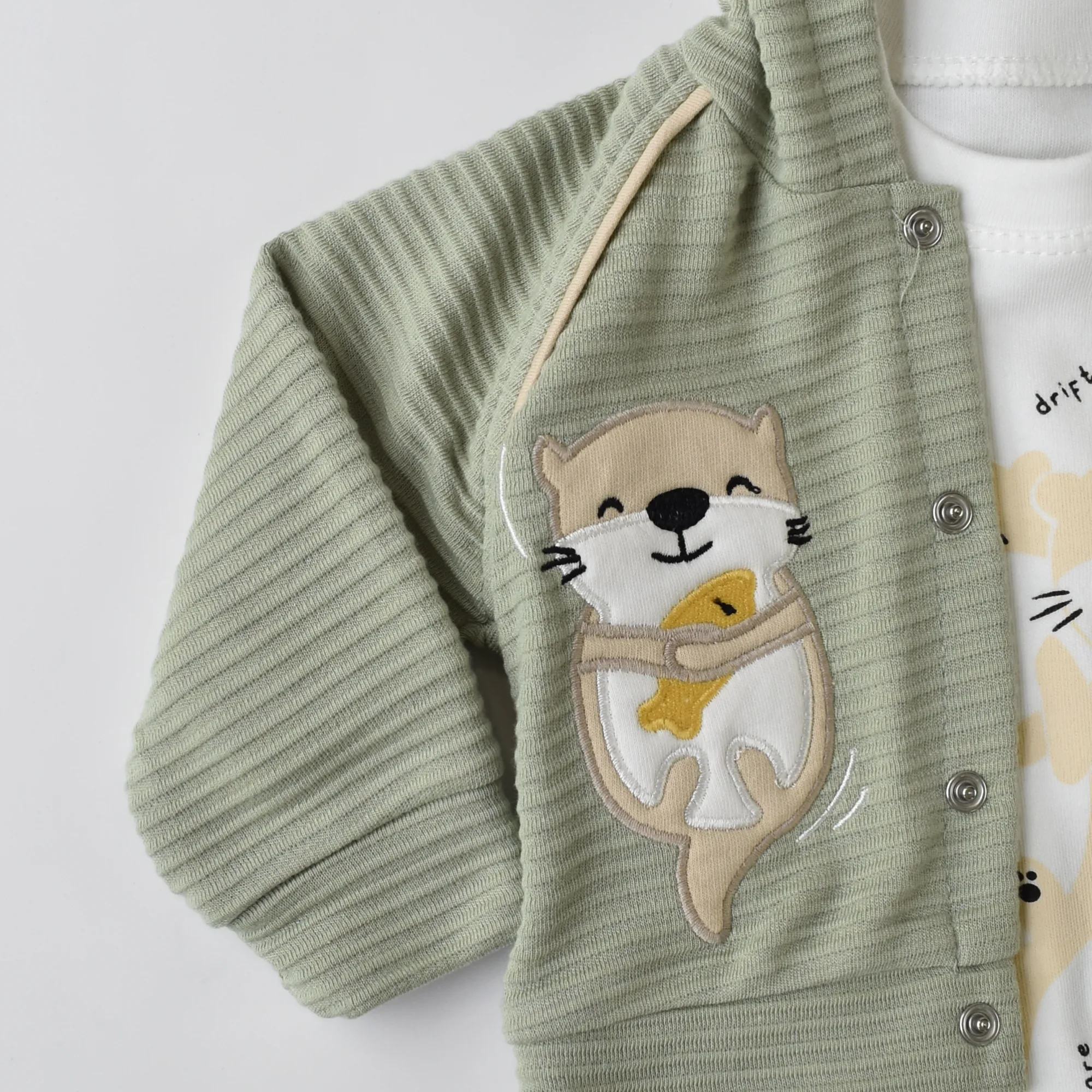 Otter Friend Baby Cotton Set