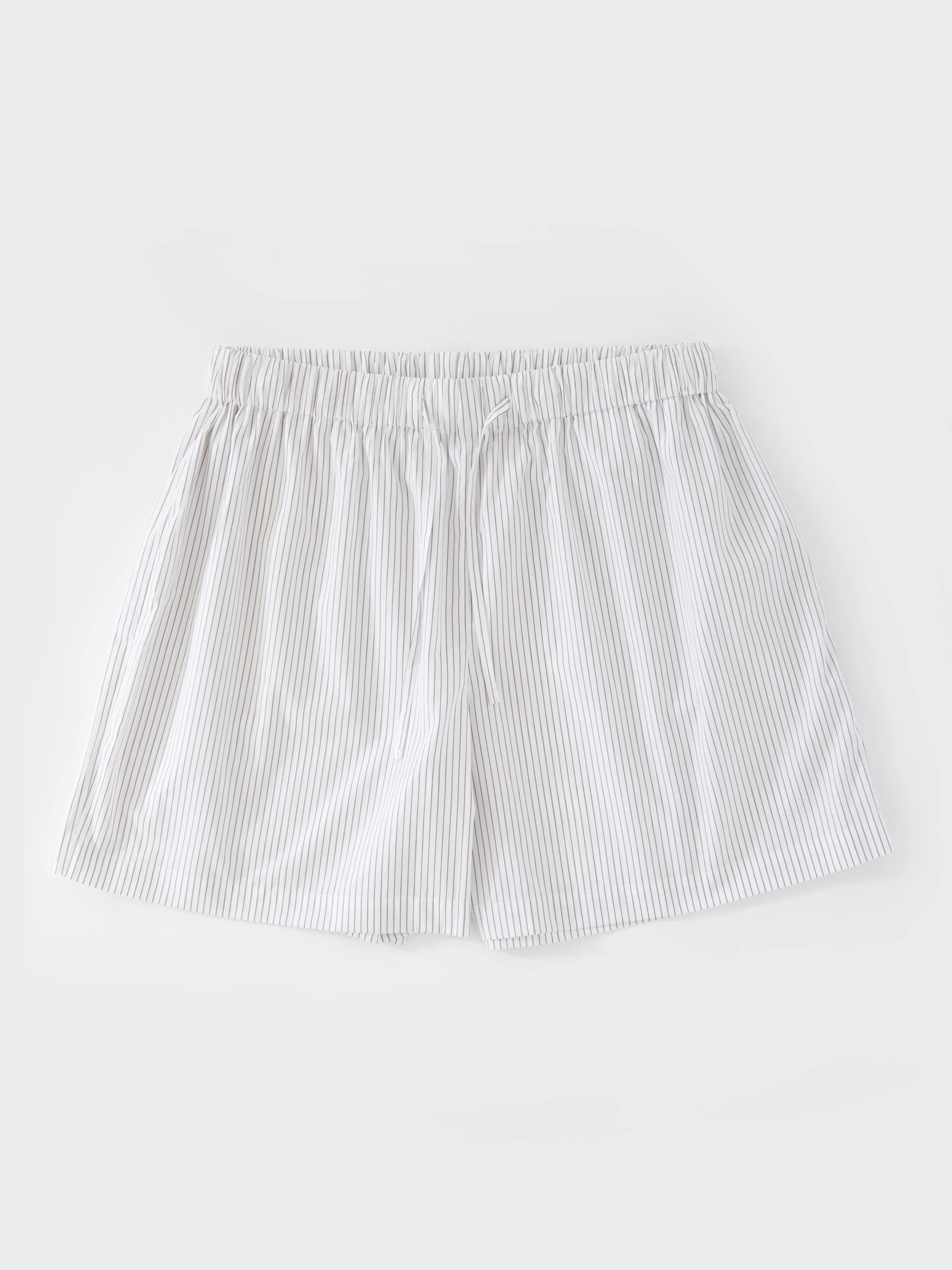 PJ Short Set in Chestnut Stripe