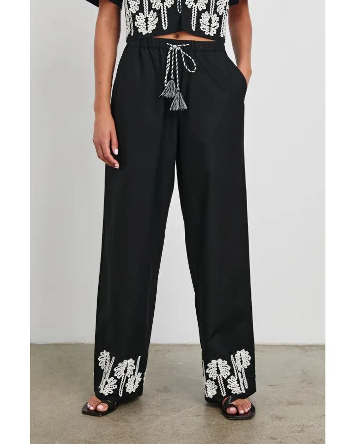 Rails Emmie Embroidered Hem Pant