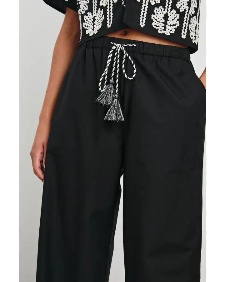 Rails Emmie Embroidered Hem Pant