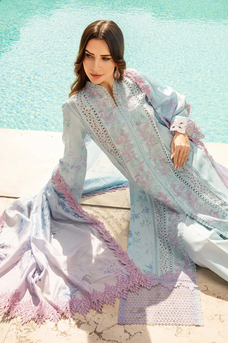 Rang Rasiya Carnation Luxury Lawn 2024 – Ocean