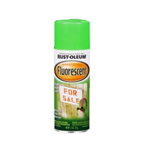 Rust-Oleum® Specialty Fluorescent Spray Fluorescent Green (11 Oz, Fluorescent Green)