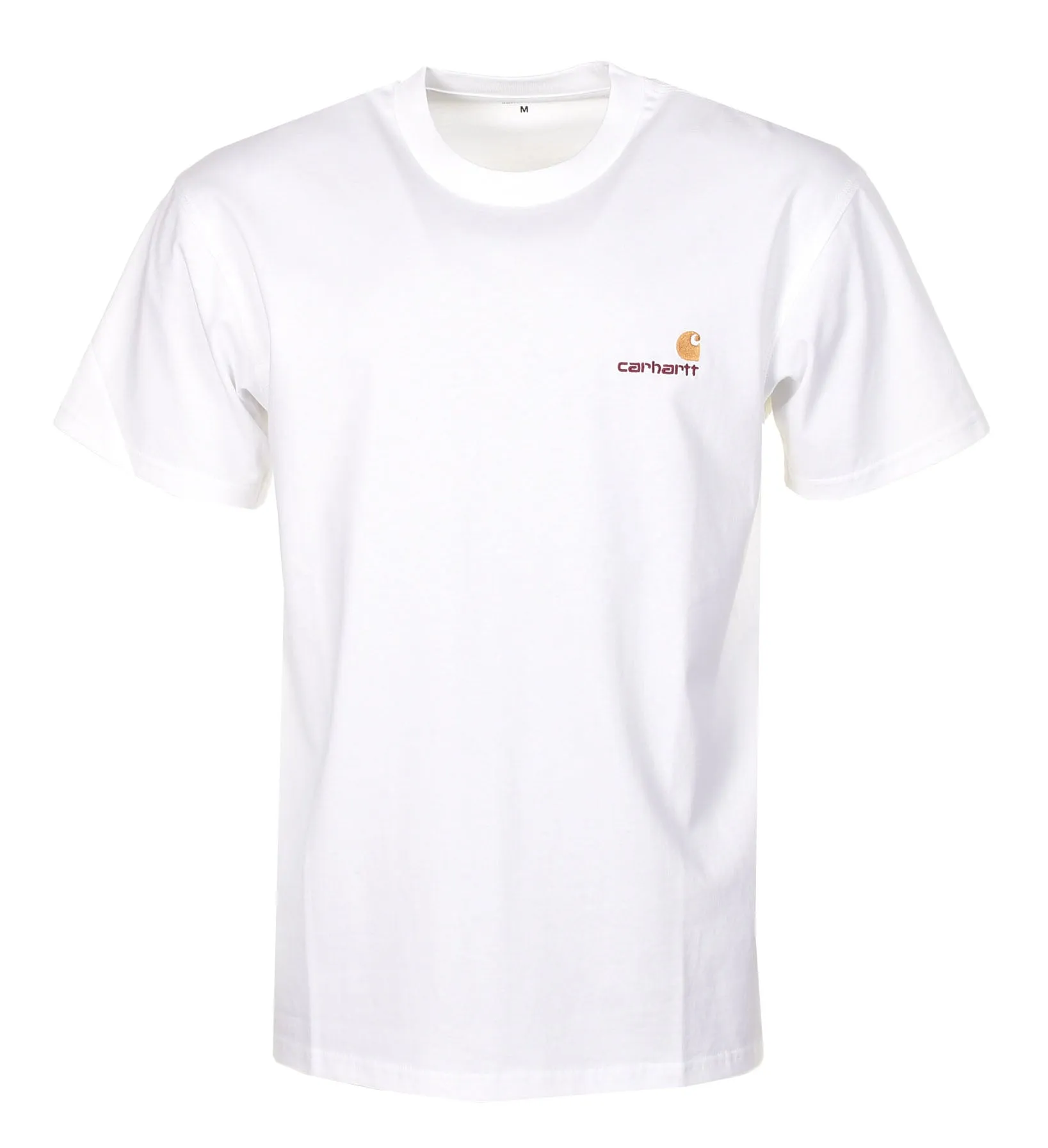 Short Sleeve American Script T Shirt White