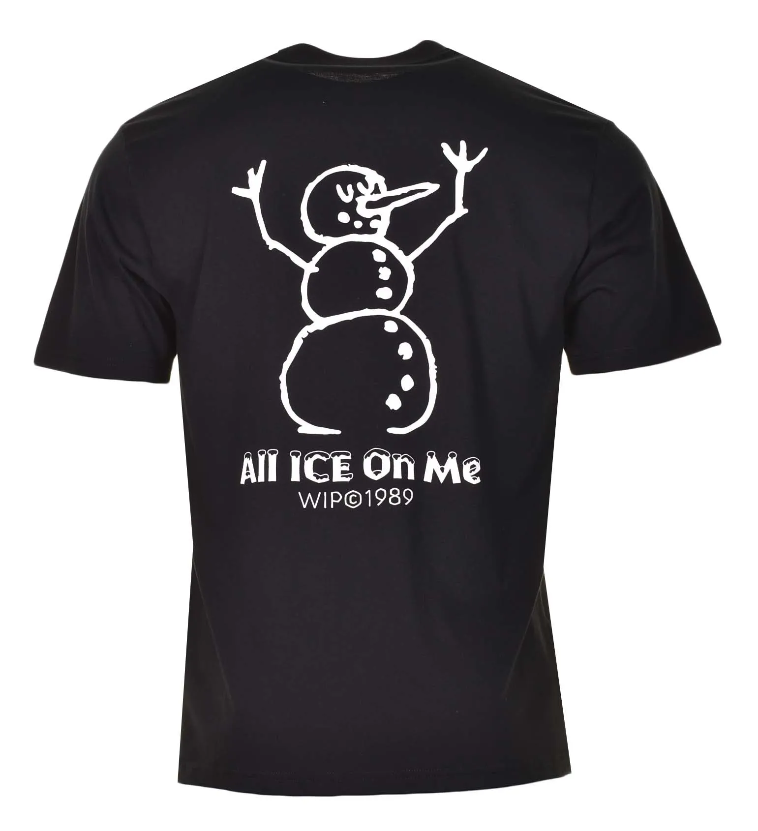 Short Sleeve Ice T Shirt Black