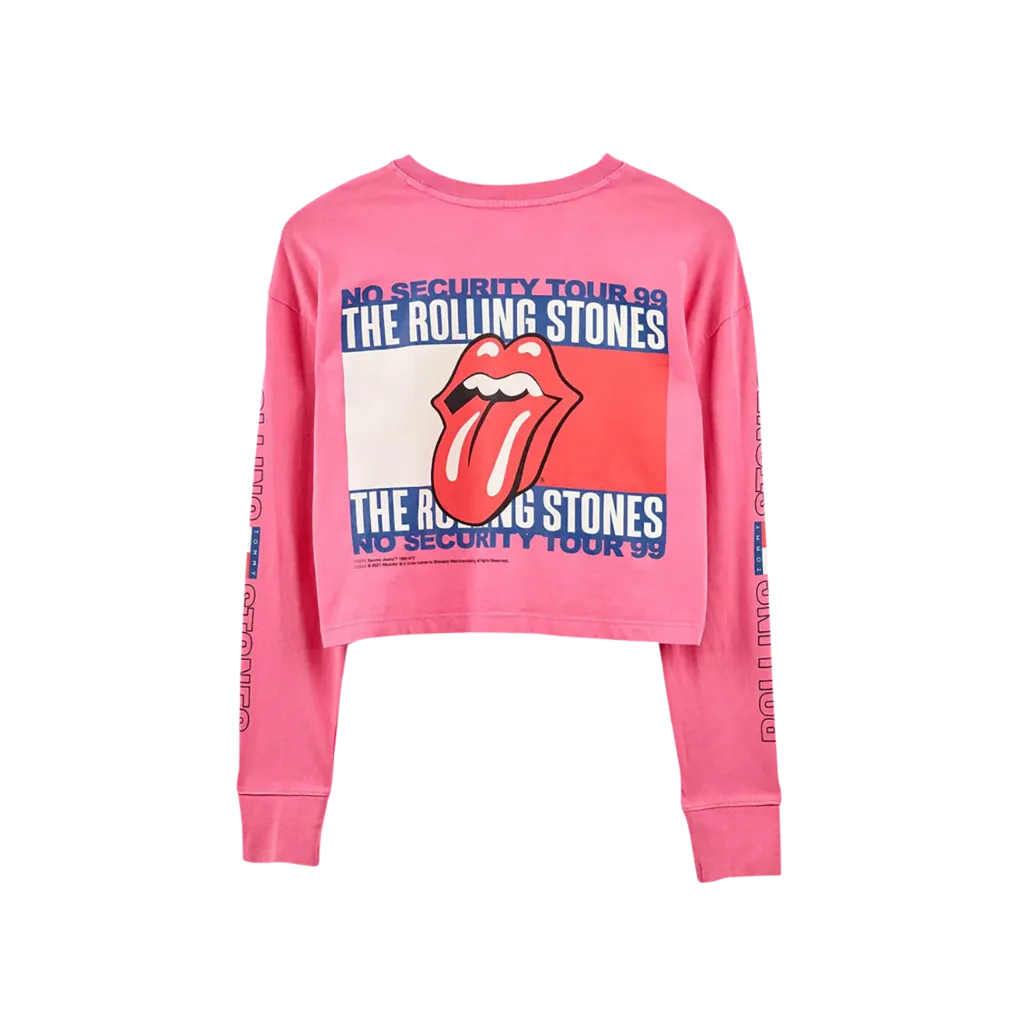 Stones x Tommy Hilfiger Crop Long Sleeve Shirt