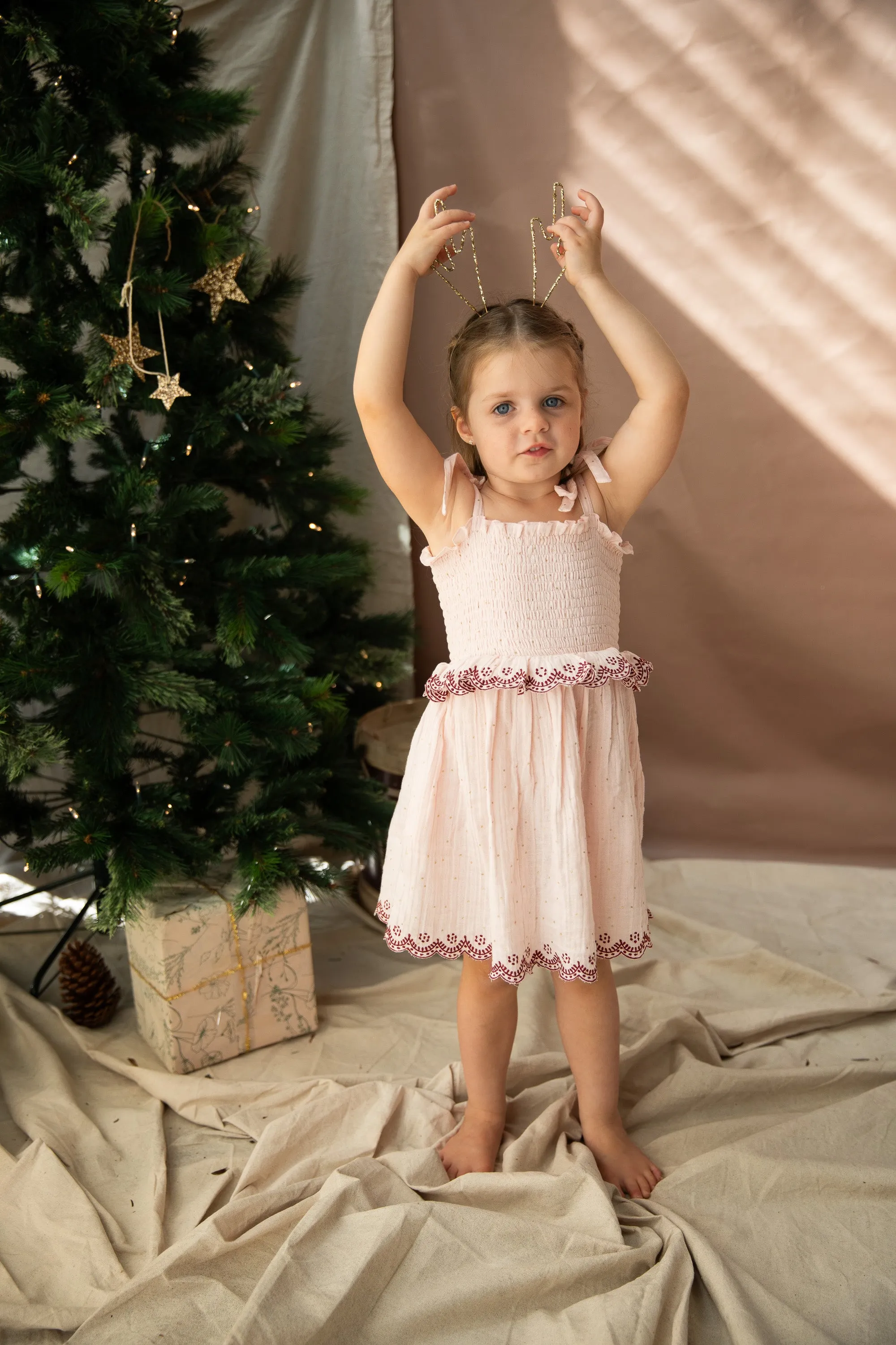 Twinkle Dress-Peppermint Pink