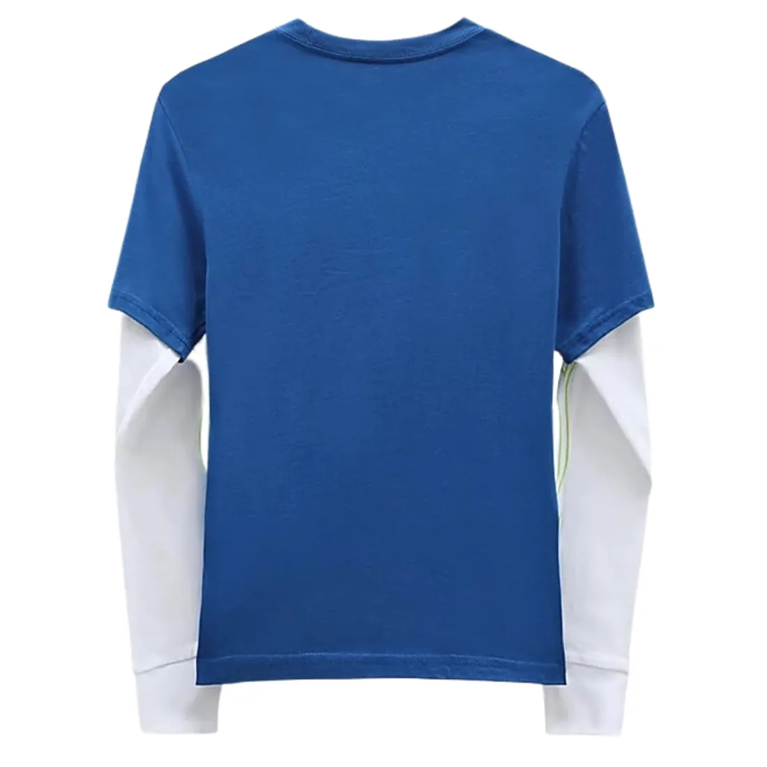 Vans Kids Neon Flames Twofer Longsleeve T-Shirt - True Blue