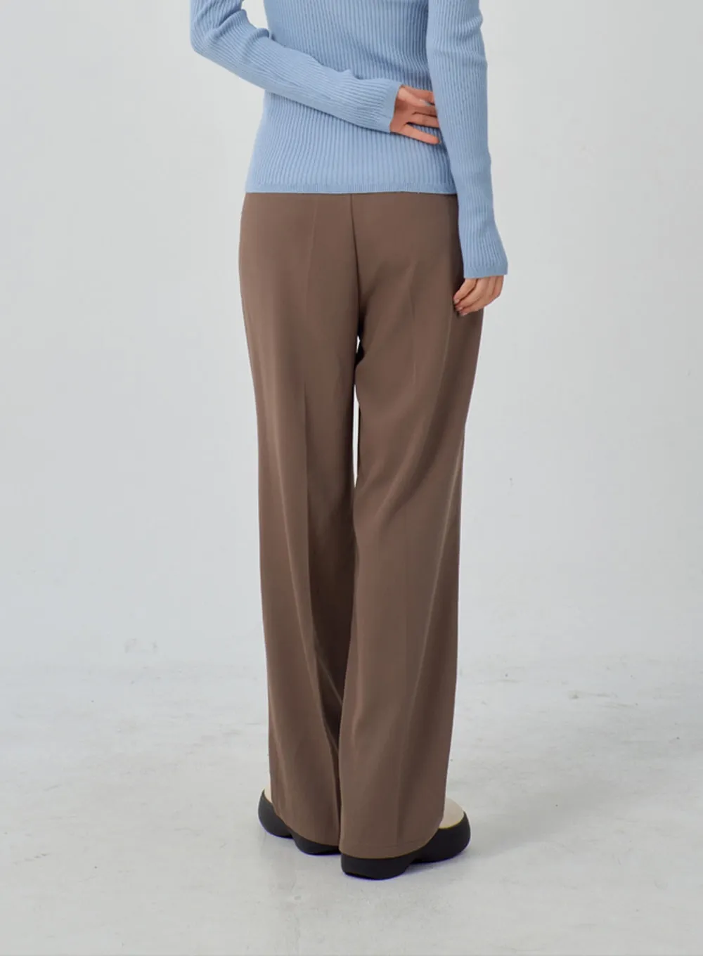 Wide Leg Tailored Pants IM315