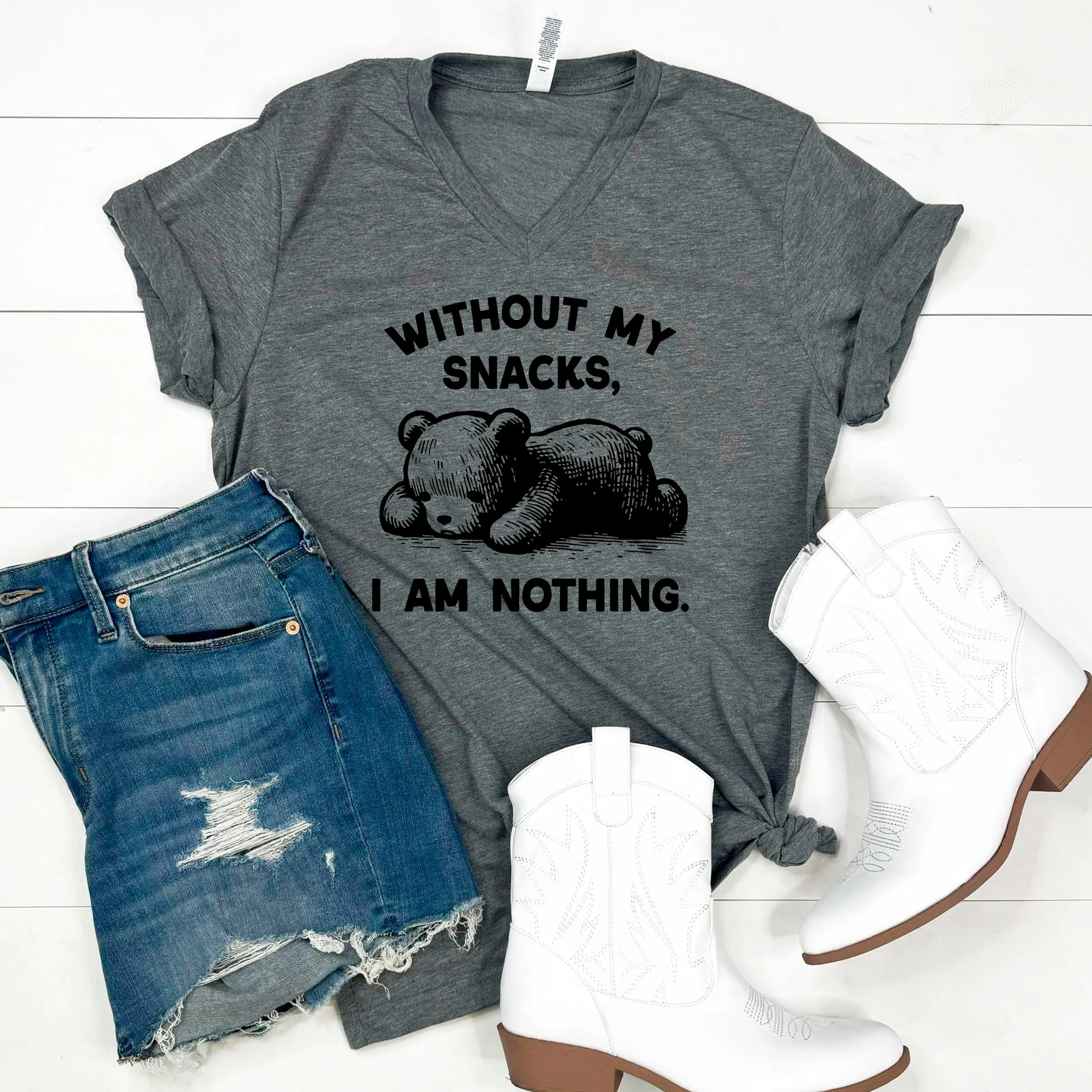 Without My Snacks I am Nothing Shirt