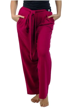 Women's Key Largo Wide Leg Pants  |  Red Crush