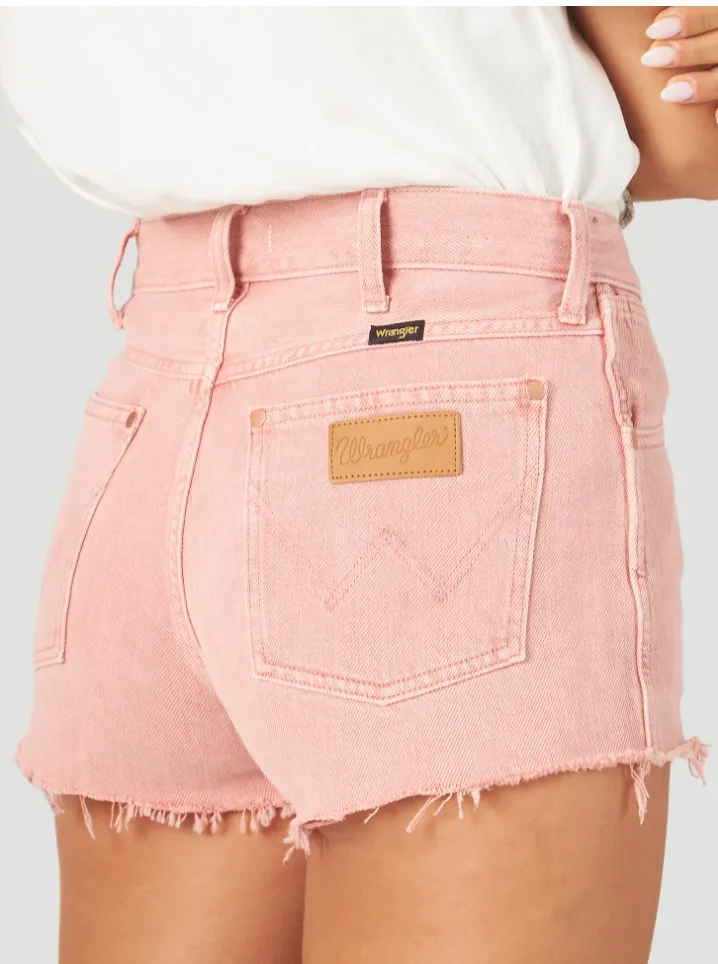 Wrangler 'Festival Shorts' in Rose